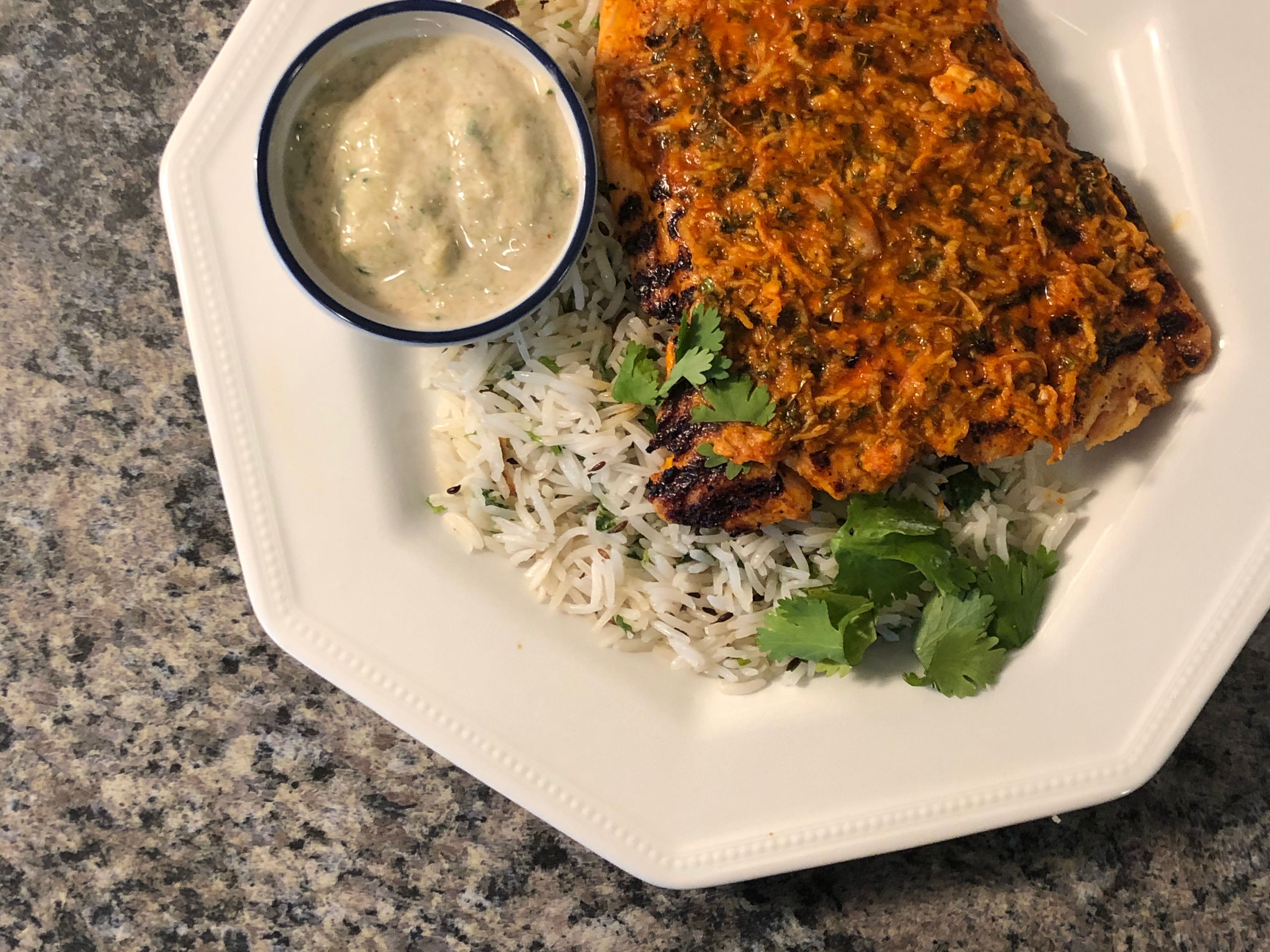 Tandoori Grilled Salmon | Indian Style Tandoori Salmon