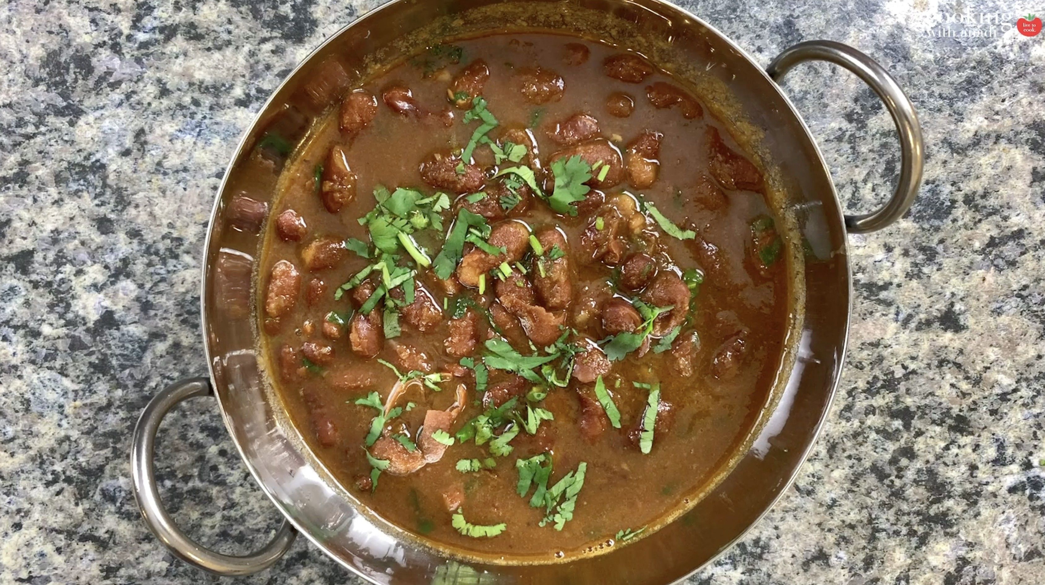 No-Soak Instant Pot Rajma Masala - Curried Red Kidney Beans