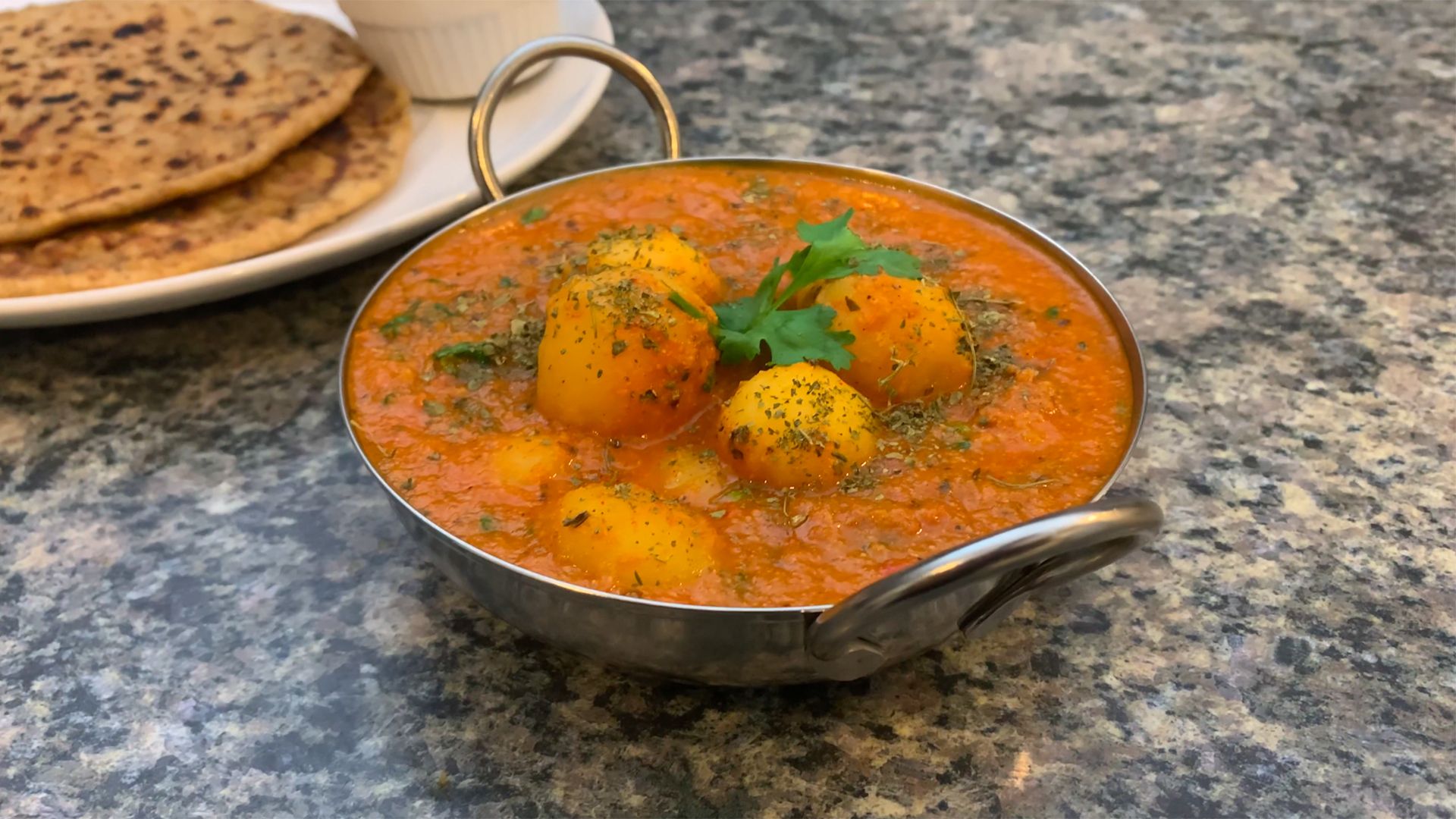 Restaurant-Style Instant Pot Dum Aloo Recipe