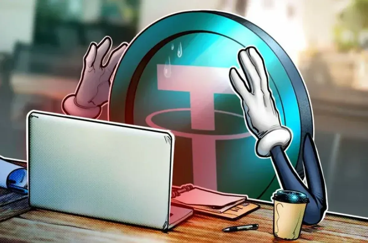 USDT de Tether registra su mayor caída mensual desde FTX 2022