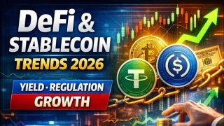 2026: DeFi e Stablecoins – Rendimentos e Regulação