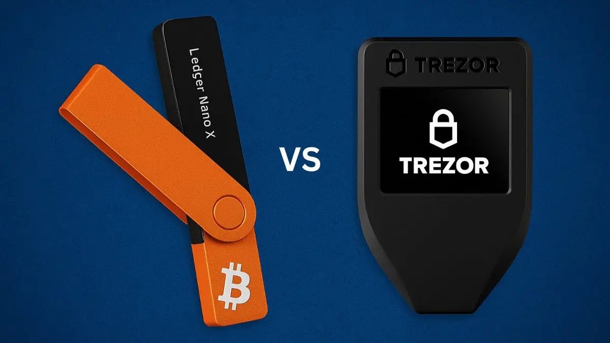 2026最佳硬體錢包對比：Ledger Nano X vs Trezor 完全分析