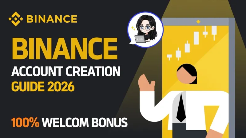 2026幣安帳戶創建全攻略：一步步領取100%歡迎獎勵