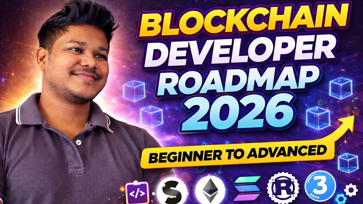 2026區塊鏈開發者路線圖：從新手到高階 Web3 工程師全攻略
