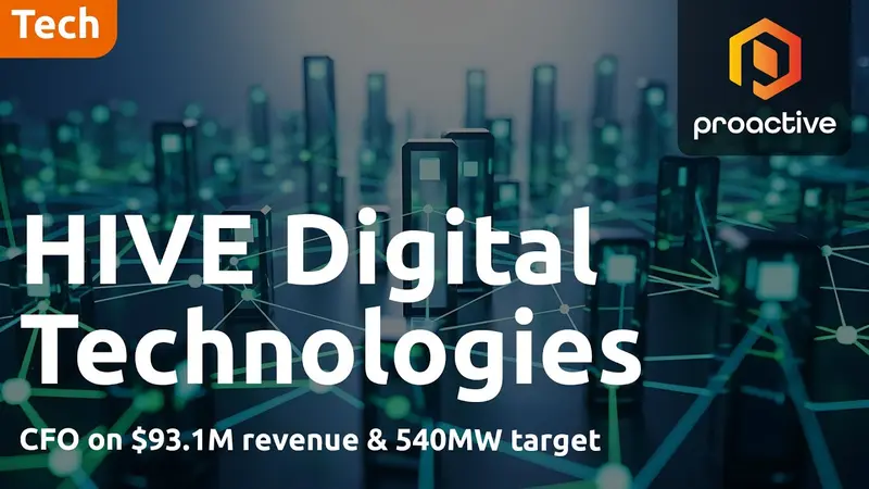 HIVE Digital registra receita recorde de US$ 93,1 mi no 3º trimestre de 2026