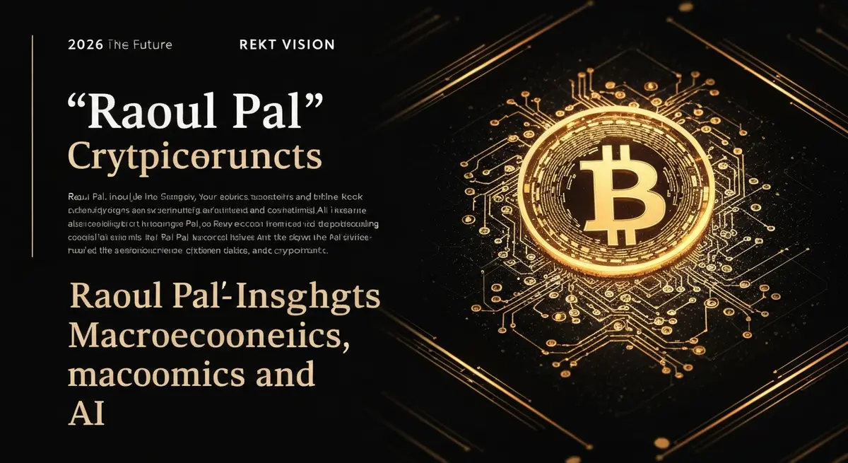 Raoul Pal: Cripto, Macro e IA – REKT Vision 10/04/2026