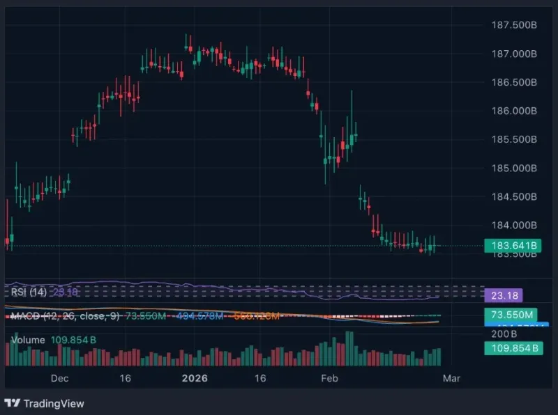 USDT 市值连降两月背后原因及对加密流动性影响分析