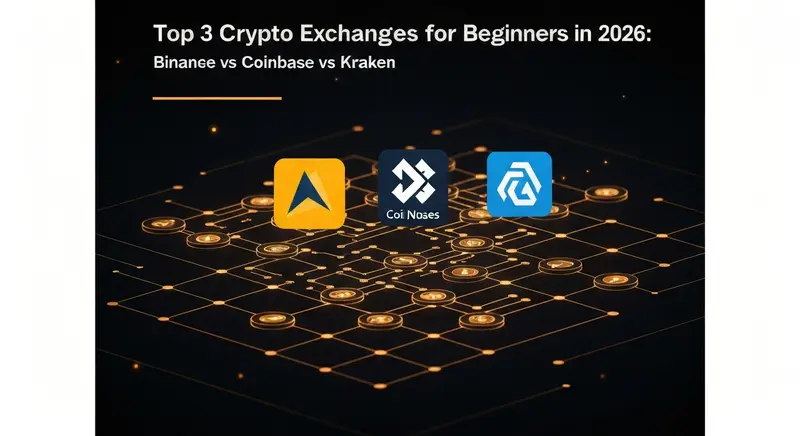 2026新手首選加密貨幣交易所：幣安、Coinbase、Kraken比較