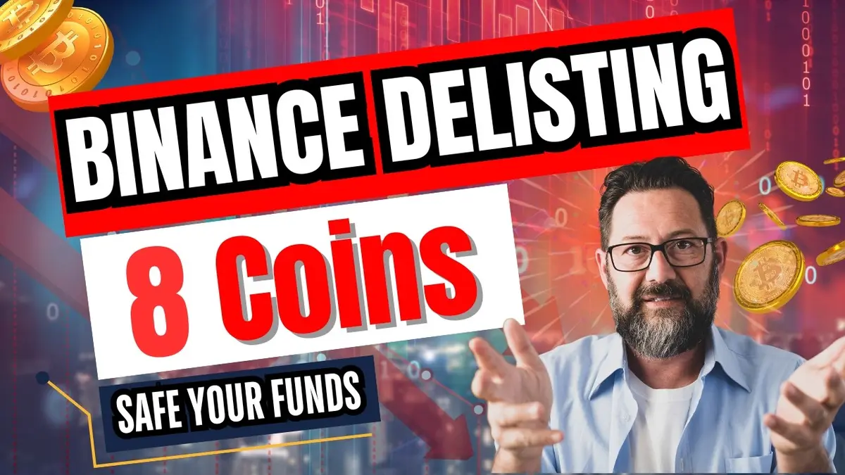 Binance delista 8 tokens em 1º de abril 2026 – O que fazer