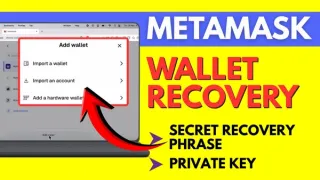 Restaurar MetaMask com Seed Phrase ou Private Key – 2024