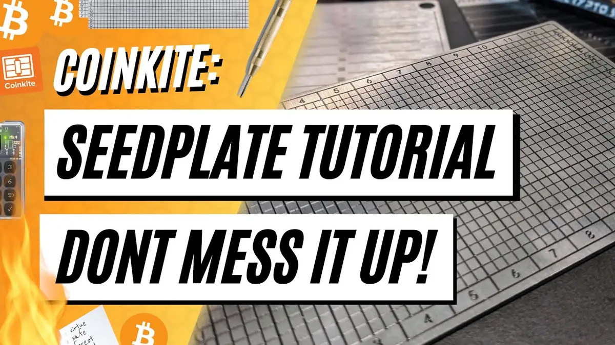 SEEDPLATE 2024: Como Proteger sua Chave Privada
