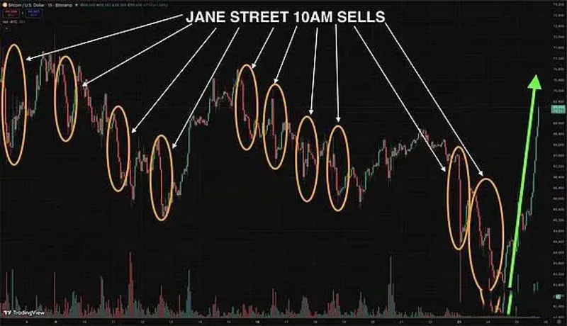 法院文件揭露Jane Street每日10點操縱比特幣價格的暗箱手法