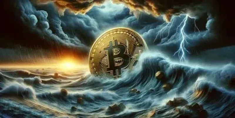Financiamento Bitcoin cai, volume alto e queda curta análise