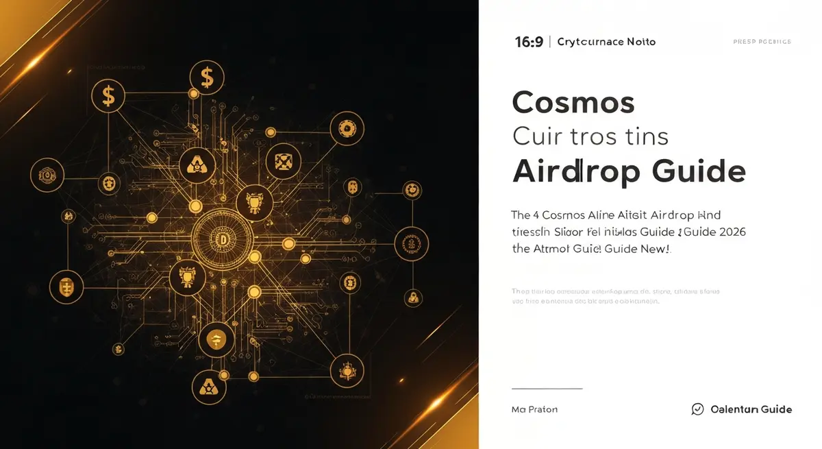 Cosmos Airdrop Guide 2026: Upcoming Drops & Staking Requirements