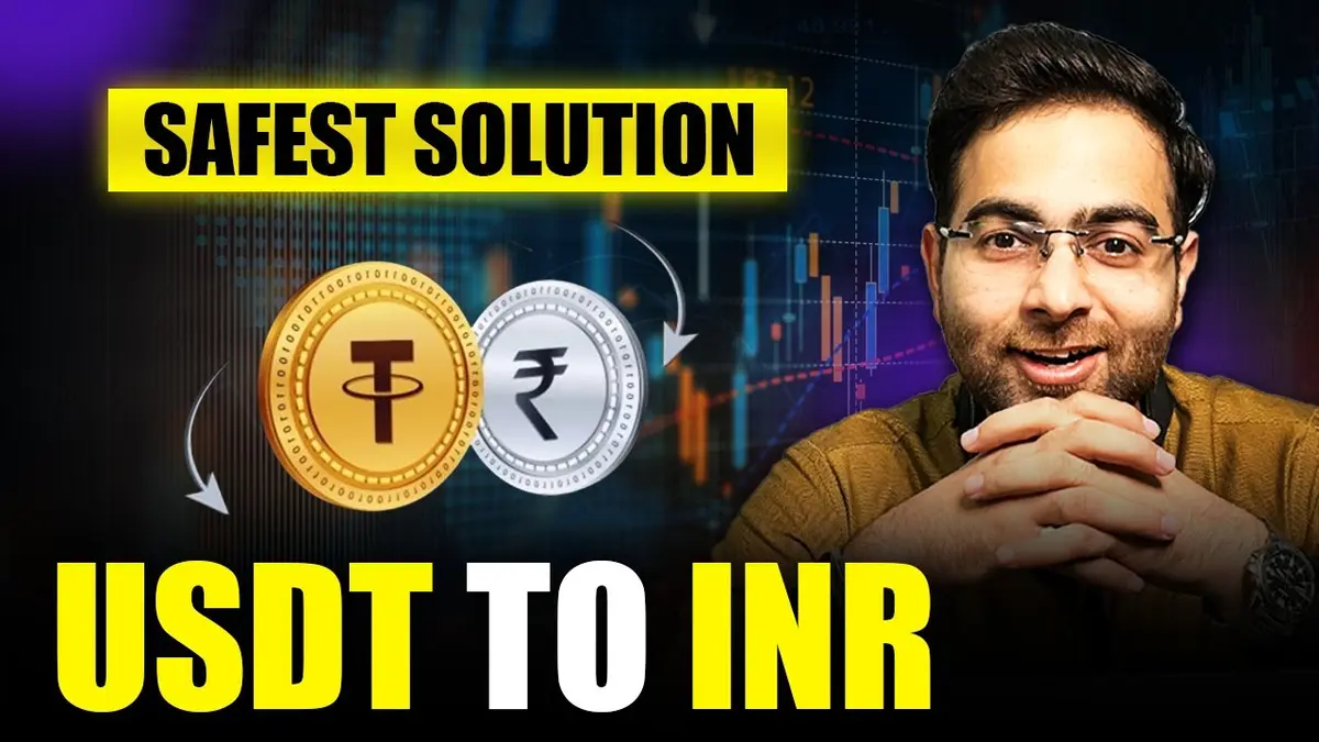 Como converter USDT para rupia indiana segura 2024