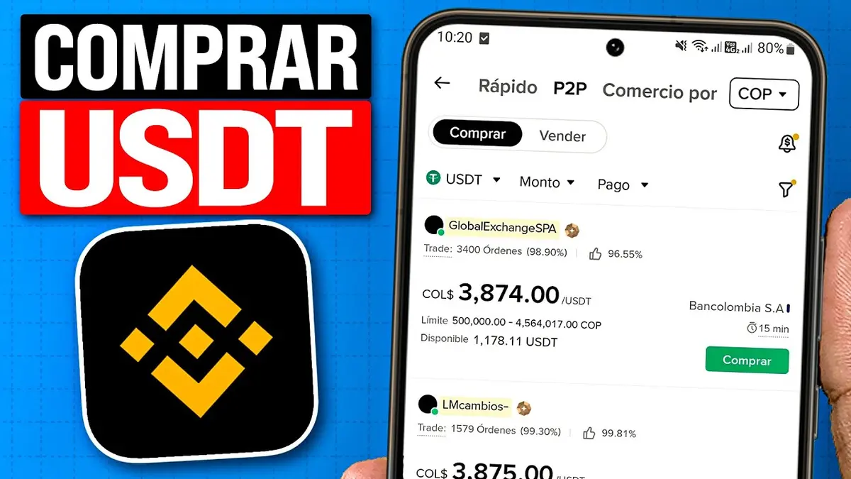 Como comprar USDT na Binance P2P passo a passo (2026)