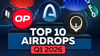 Airdrops de Criptomonedas 2026: Top 10 del Primer Trimestre