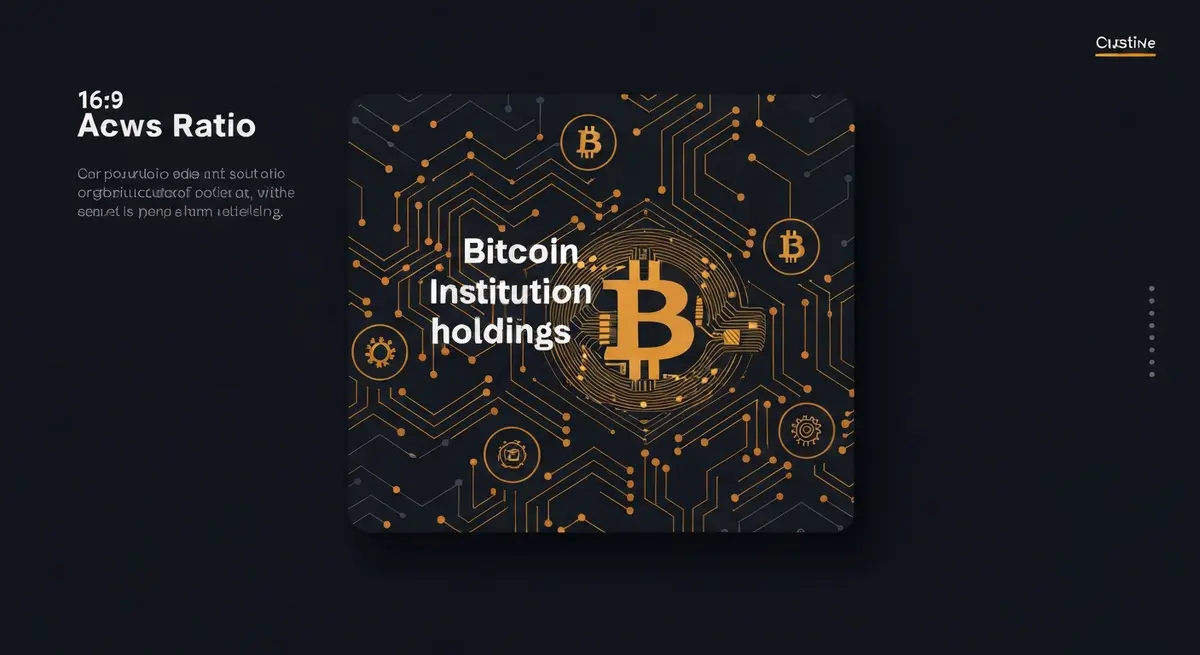 2026年4月8日比特币机构持仓最新报告：ETF、上市公司与衍生品规模、增长趋势及市场影响