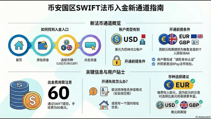 Binance China 2024: Depósito Fiat via SWIFT USD/EUR/GBP