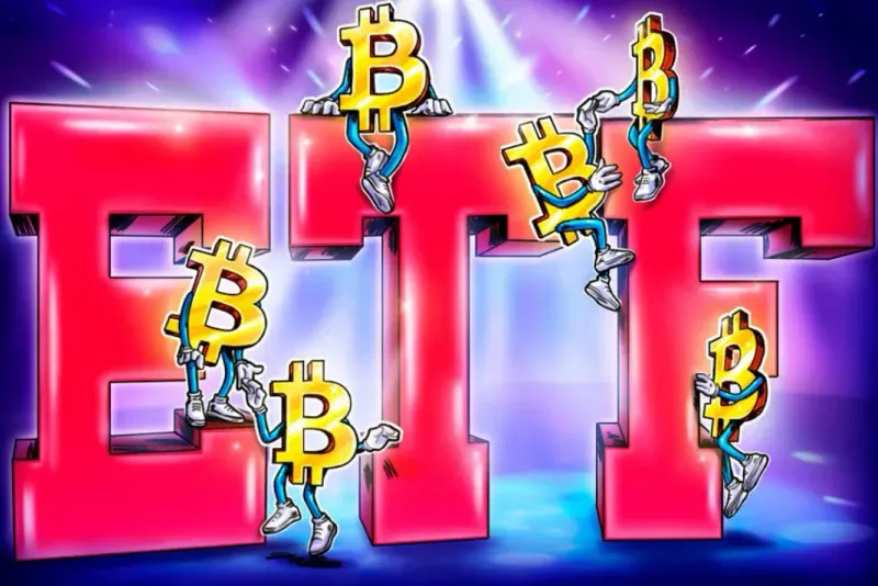 美國現貨比特幣ETF資金淨流入2.25億美元　貝萊德IBIT成贖回主力