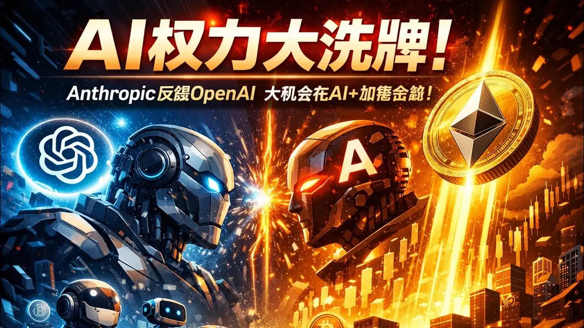 2026 AI 權力洗牌：Anthropic Claude Mythos 反超 OpenAI，AI Agent 加密金融