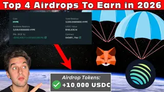 4 Crypto Airdrops 2026: Backpack, Polymarket, OpenSea, Linea