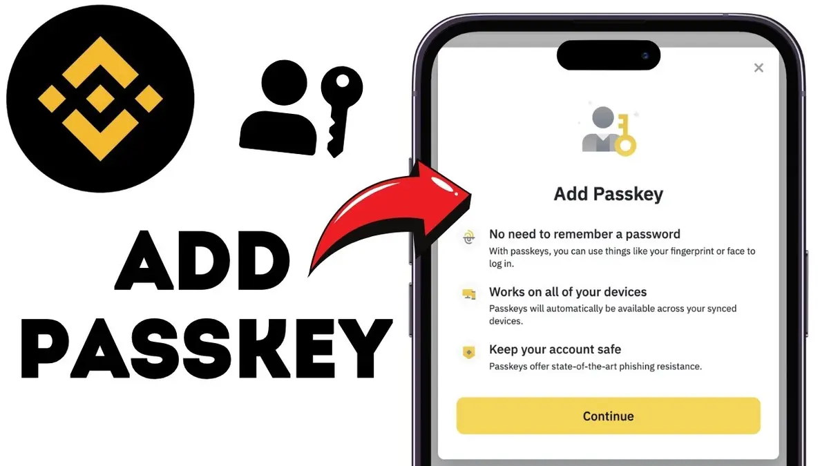 Como adicionar Passkey no app Binance 2024 – Guia completo