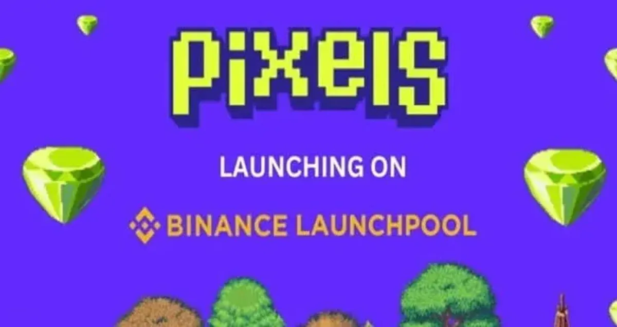 Binance incorpora token PIXEL de Pixels: cripto ERC‑20