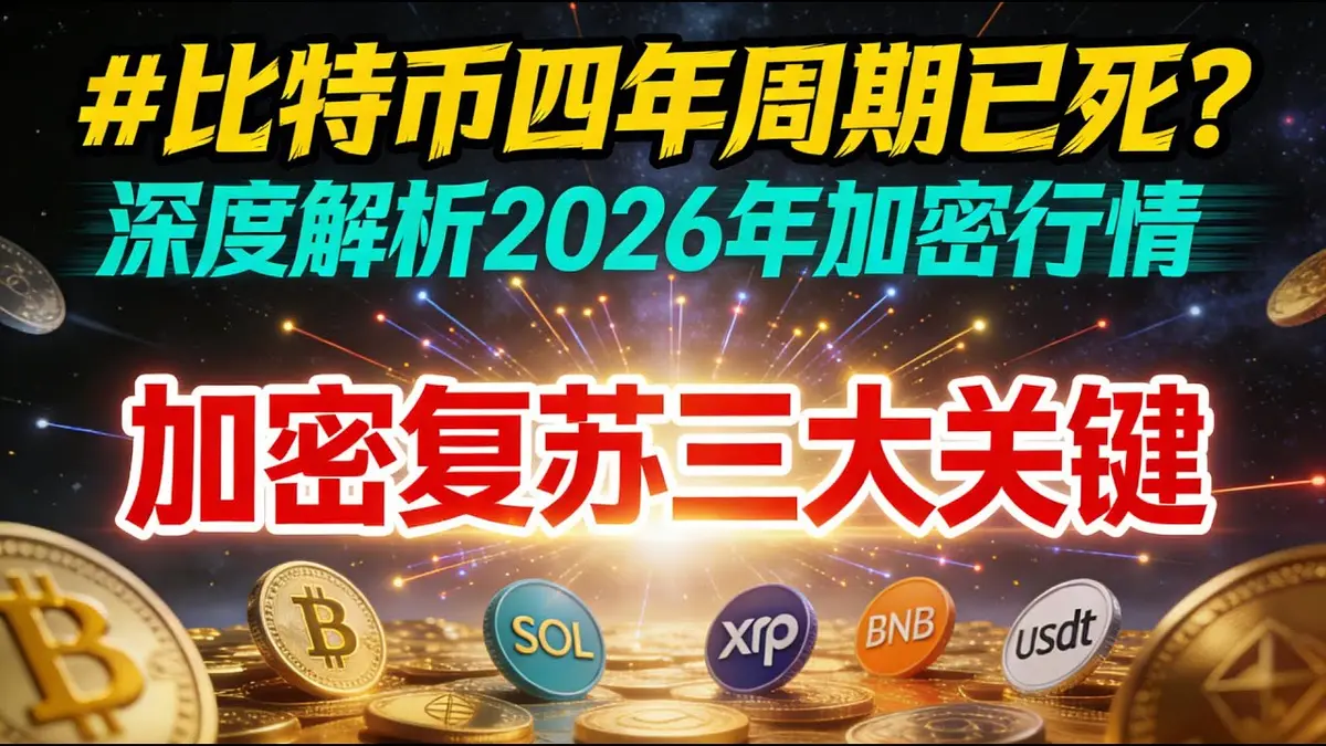 Bitcoin’s Four‑Year Cycle Ends: 3 Drivers of a 2026 Crypto Recovery