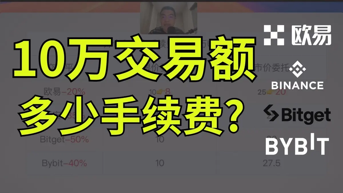 Comisiones de futuros: OKEx, Binance, Bybit y Bitget $100k