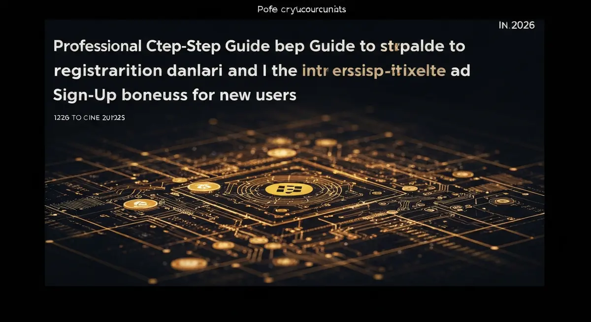 2026幣安新手註冊教學與開戶獎勵完整指南