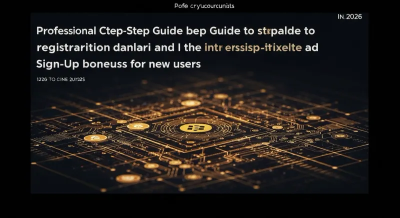 2026幣安新手註冊教學與開戶獎勵完整指南