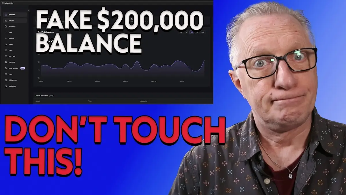 Ledger钱包余额暴涨背后：免费空投诈骗警报