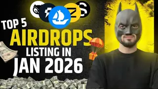 Os 5 Melhores Airdrops de Criptomoedas para Janeiro 2026