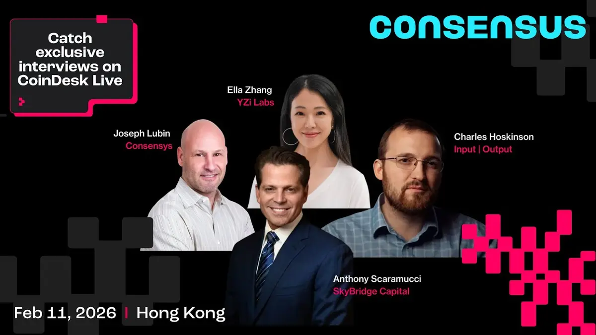 2026 Hong Kong Consensus Day 1: CoinDesk Live Highlights