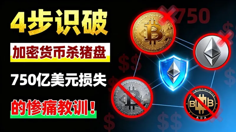 Cómo detectar una estafa de criptomonedas (杀猪盘) en 4 pasos