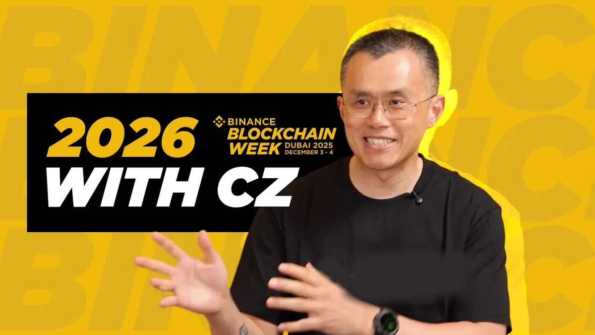 CZ habla de Binance y BNB Chain: Perspectivas para 2026