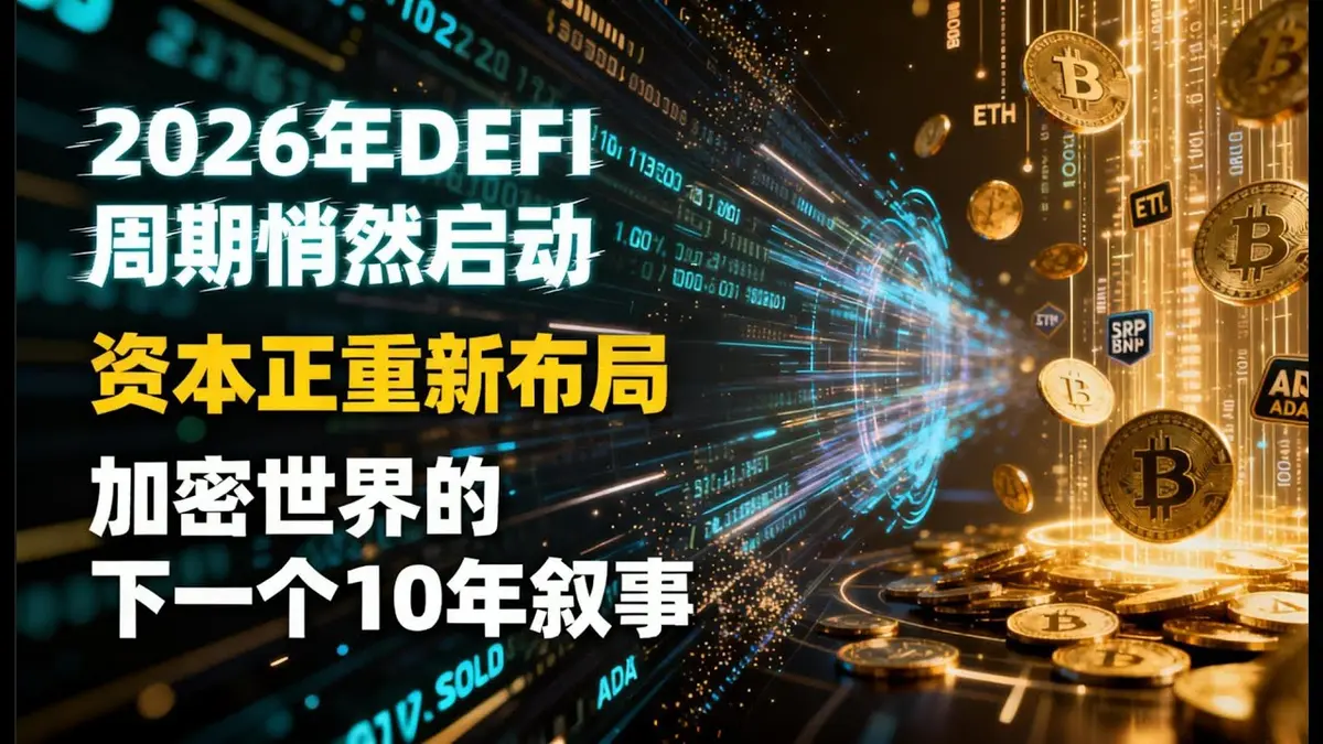 2026: Ciclo DeFi se Ativa e Capital se Reposiciona