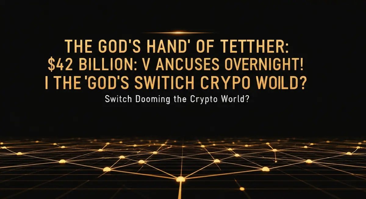 Tether上帝之手：42亿美元一夜蒸发，2024加密市场信任拐点