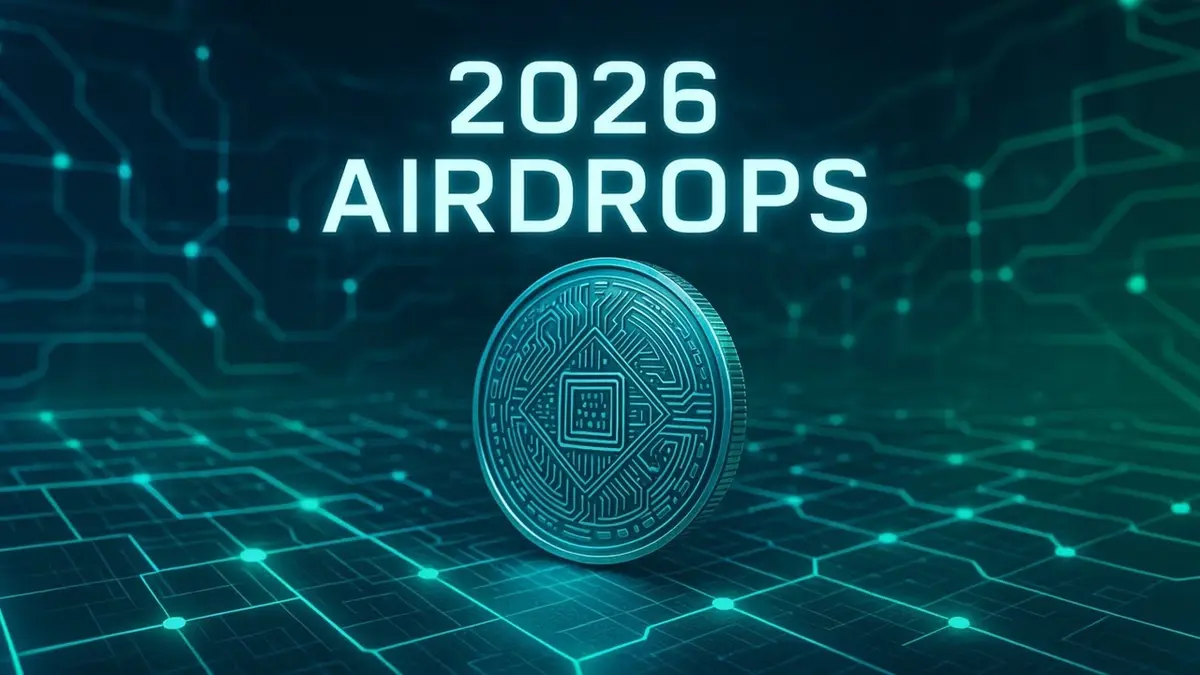 Guia 2026 de Airdrops de Alta Recompensa – Comece Agora