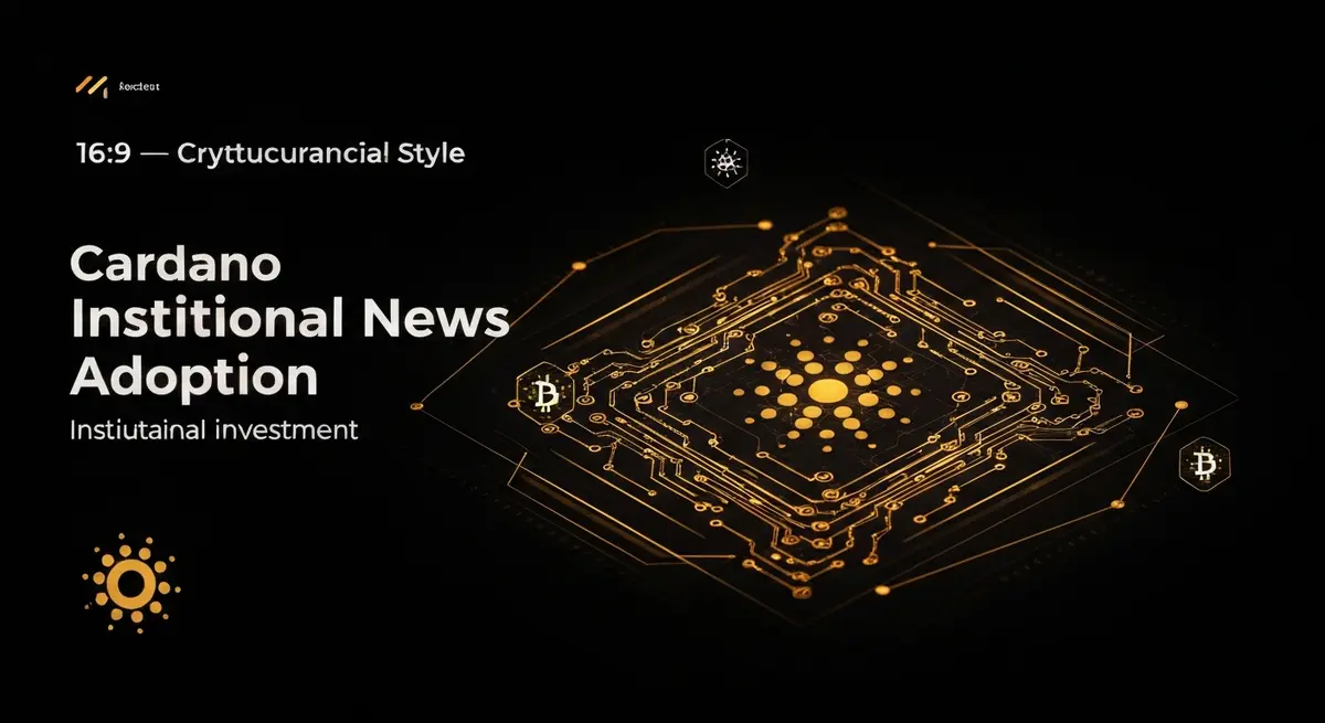 Cardano Institutional Adoption 2024‑2025: Products & Partnerships