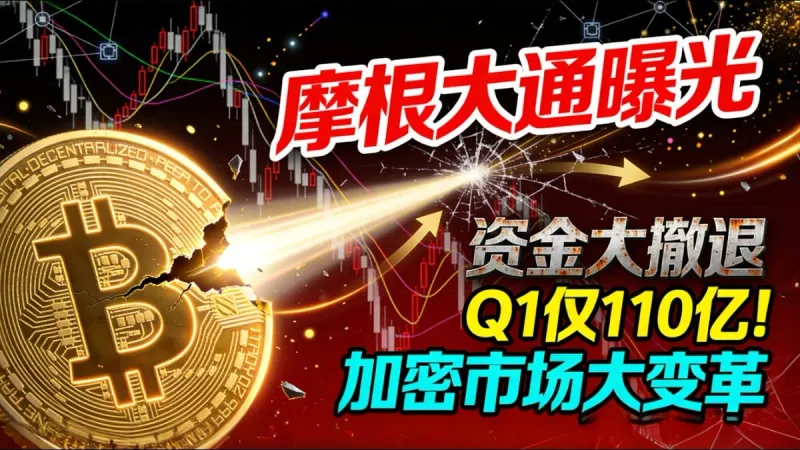 JPMorgan reporta caída del 67 % en flujo cripto Q1 2024