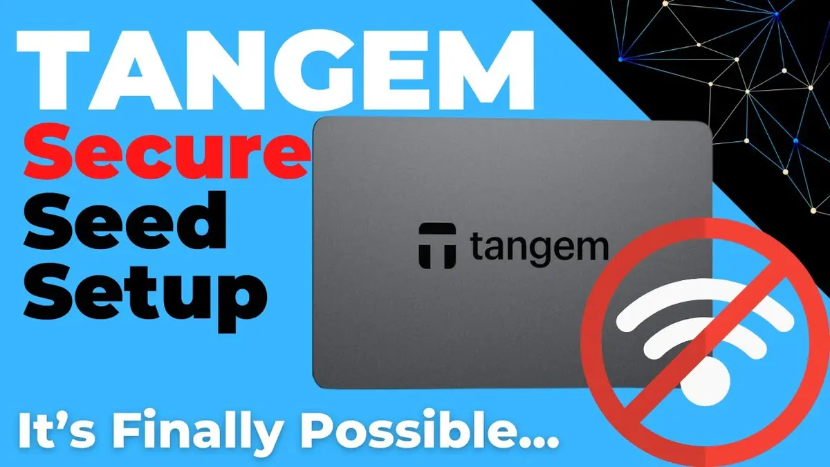 Tangem Wallet: Seed Offline (Air‑Gap) Seguro 2024