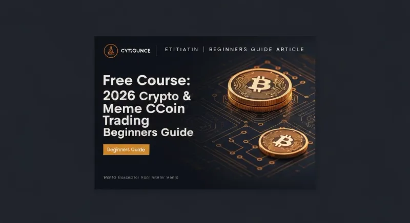 2026加密货币与模因币交易初学者免费指南