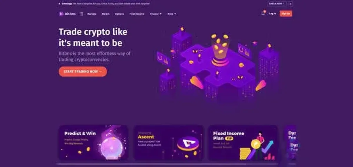 Bitbns评测：印度最大加密资产交易平台功能、费用与安全全解析