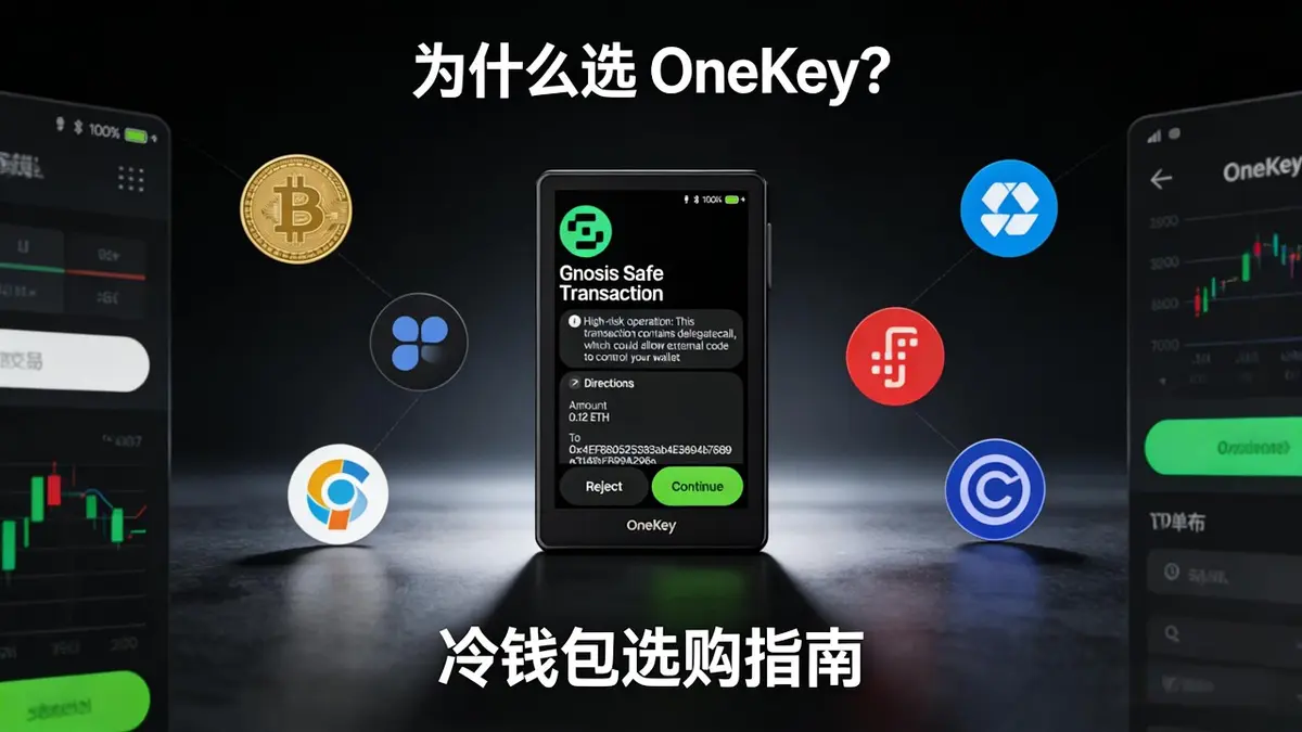 OneKey 冷钱包全解析（2024版）——比 Ledger 更安全的硬件钱包选型指南