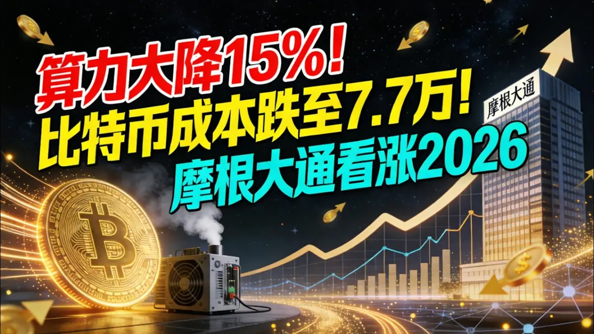 JPMorgan anticipa cripto 2026: baja hashrate y Bitcoin