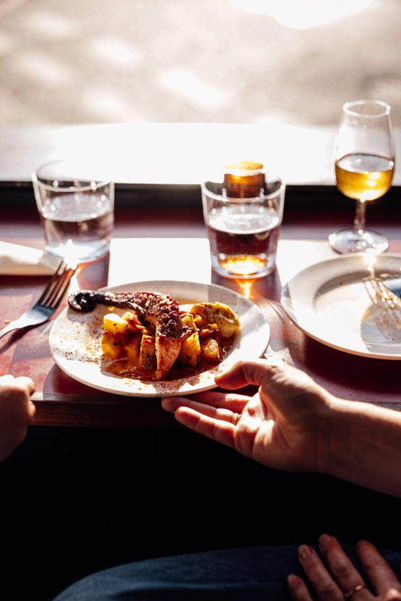 Delicious basque plate from Bar Ingo