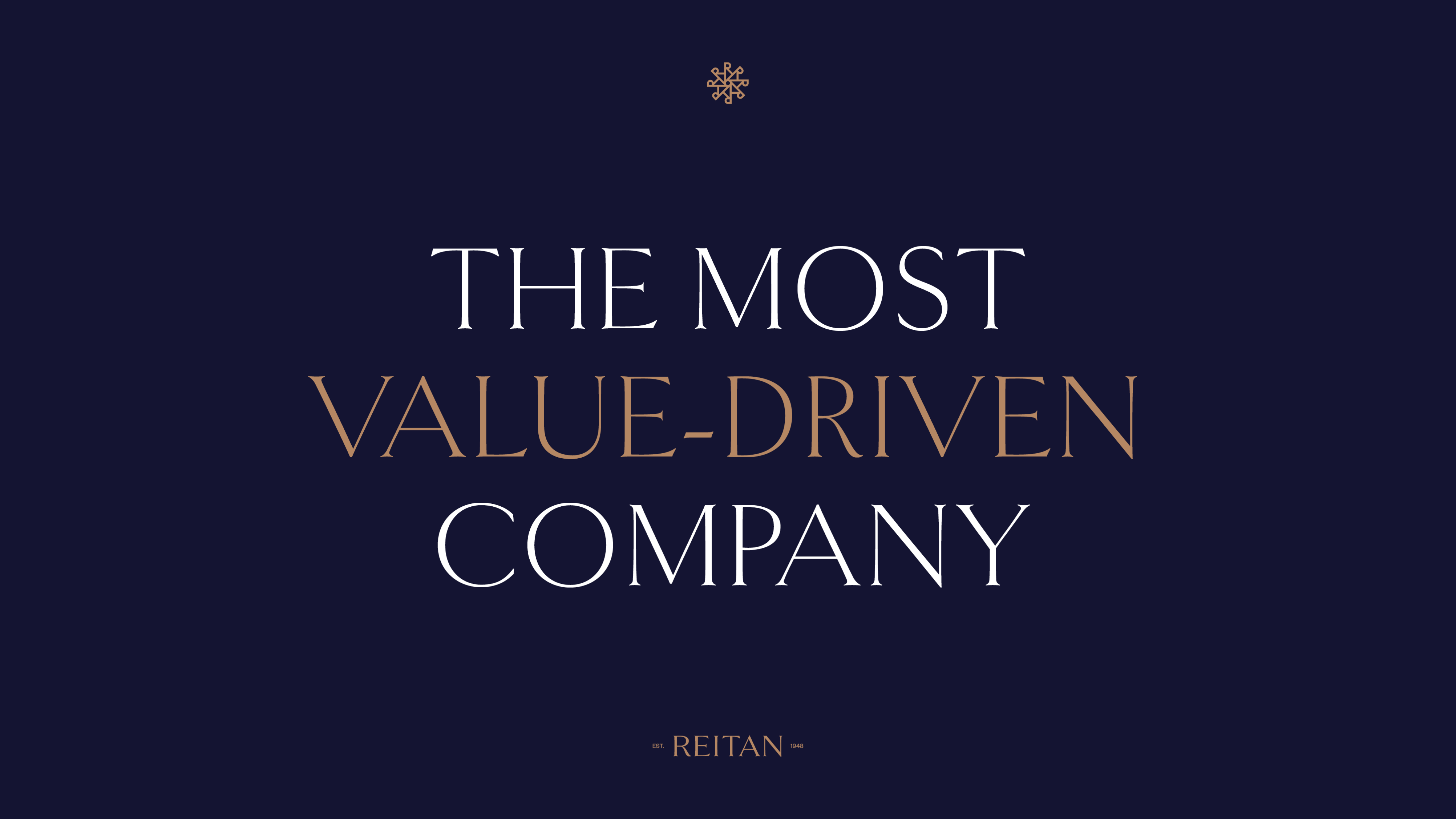 Reitan tagline: The most value-driven company