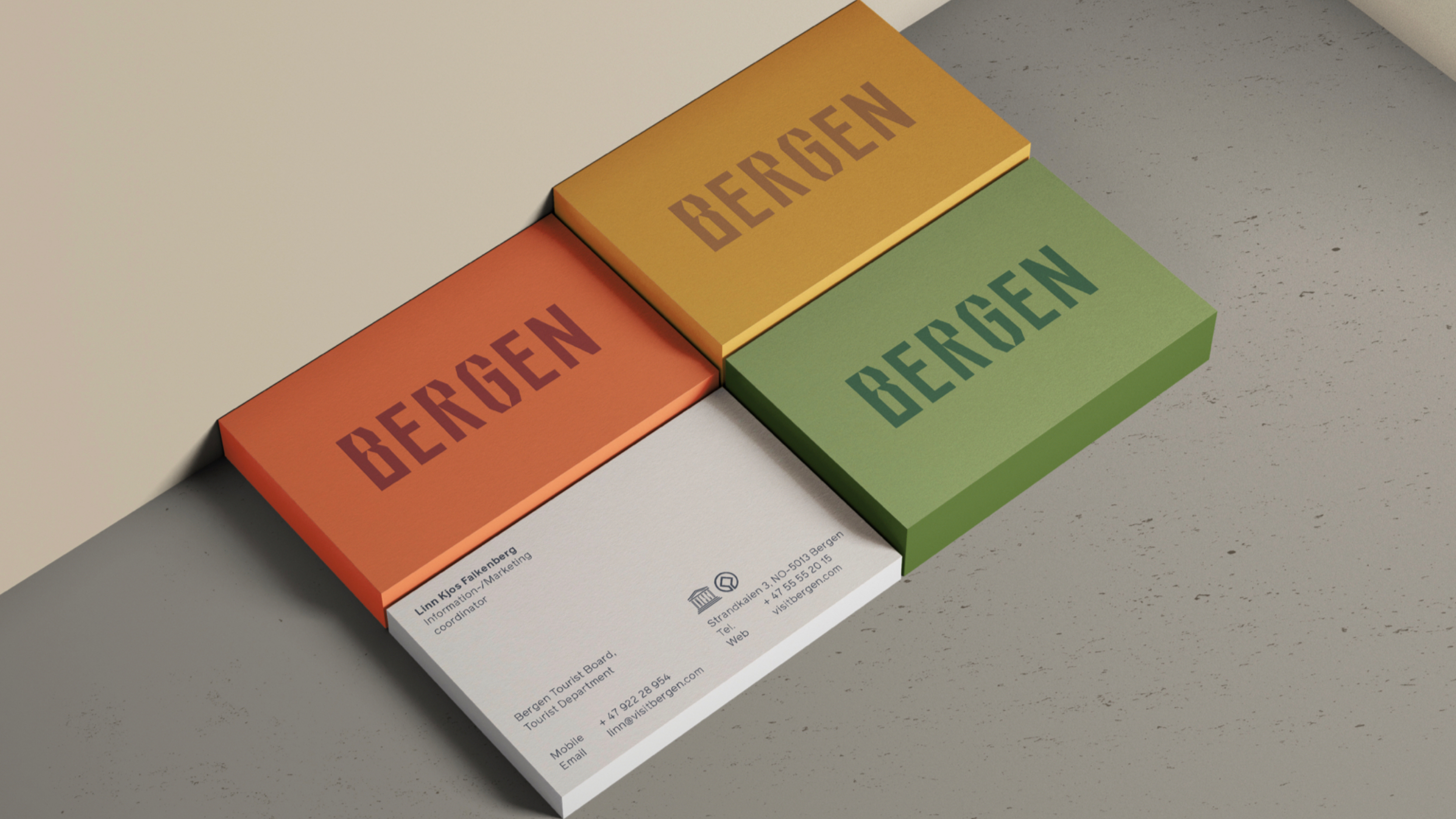 Bergen business cards